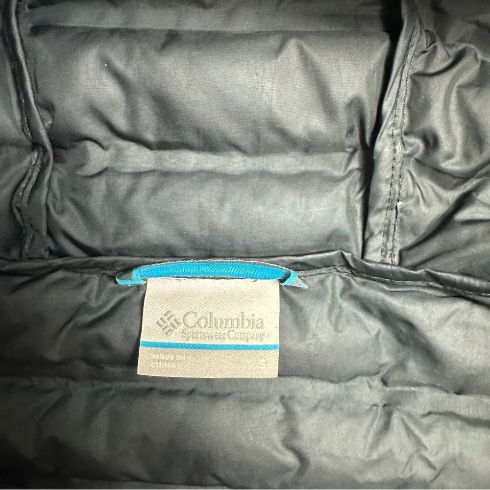 Columbia Black Puffer Jacket - Picture 5 of 7
